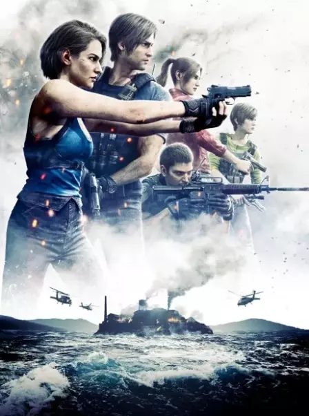 Biohazard: Death Island English Dubbed poster