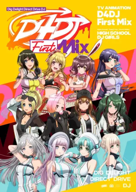 D4DJ First Mix English Dubbed poster