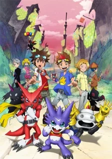 Digimon Xros Wars: Toki wo Kakeru Shounen Hunter-tachi English Subbed poster