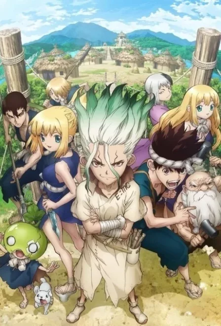 Dr. STONE English Dubbed poster