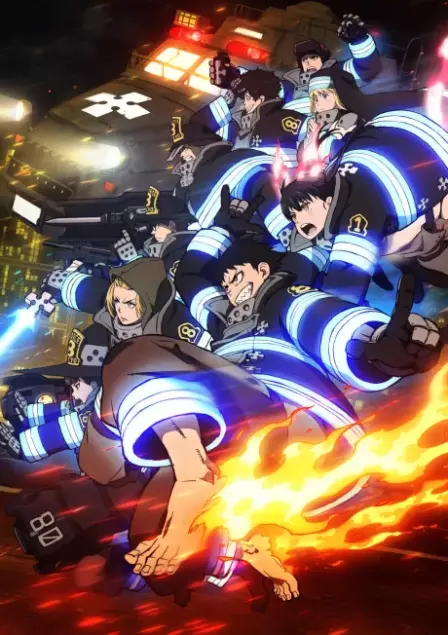 Enen no Shouboutai: San no Shou English Dubbed poster