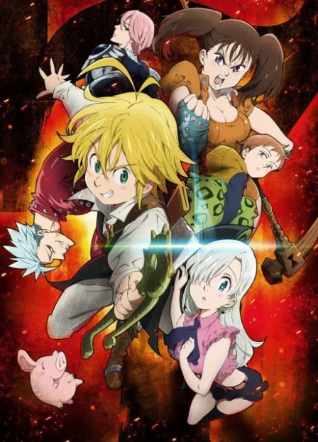 Nanatsu no Taizai English Dubbed poster