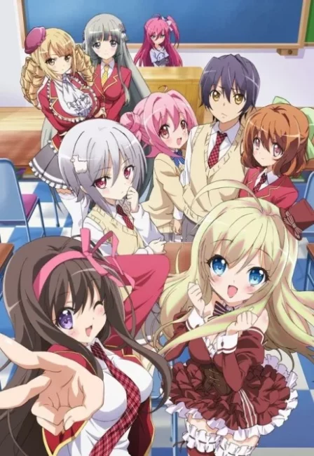 Ore no Nounai Sentakushi ga, Gakuen Love Comedy wo Zenryoku de Jama Shiteiru English Subbed poster