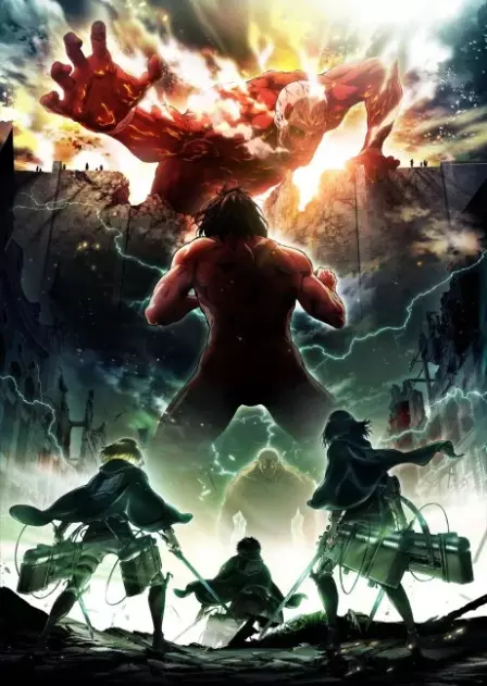 Shingeki no Kyojin Season 2 English Dubbed poster