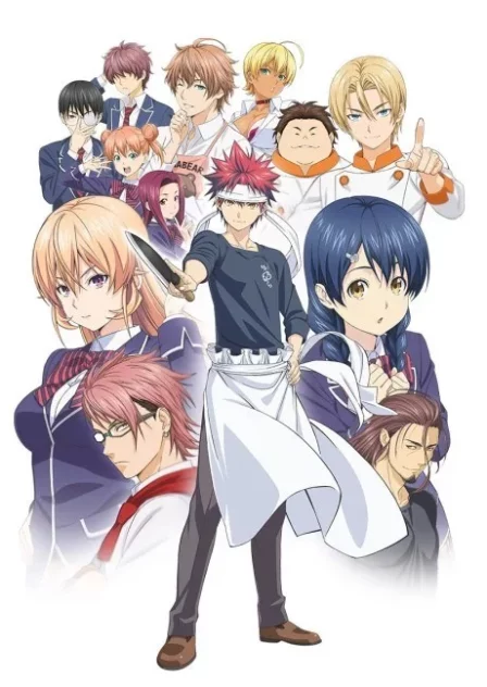 Shokugeki no Souma English Dubbed poster