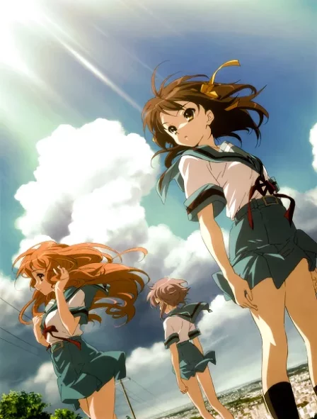 Suzumiya Haruhi no Yuuutsu (2009) English Subbed poster