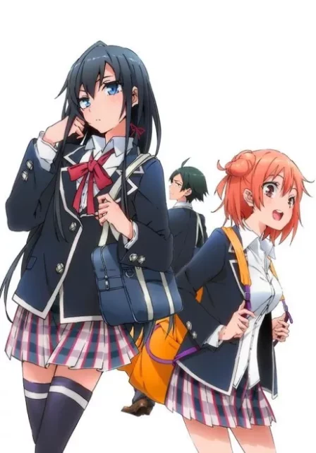 Yahari Ore no Seishun Love Come wa Machigatteiru. English Dubbed poster