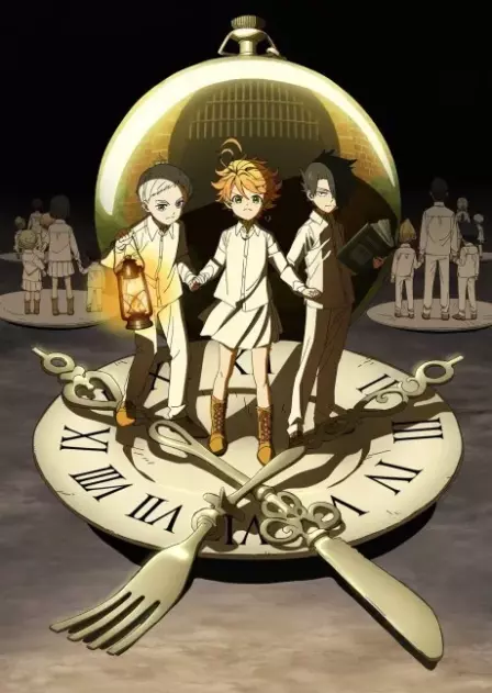 Yakusoku no Neverland English Dubbed poster