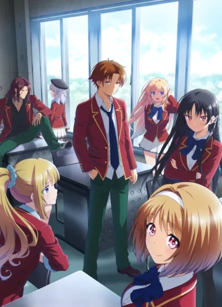 Youkoso Jitsuryoku Shijou Shugi no Kyoushitsu e 2nd Season English Dubbed poster