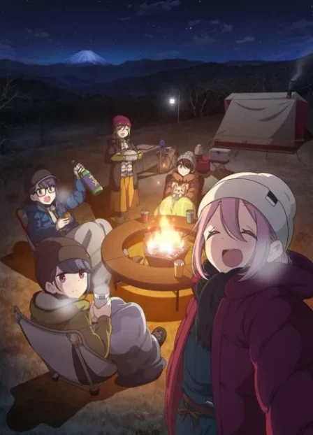 Yuru Camp△ Movie English Subbed poster